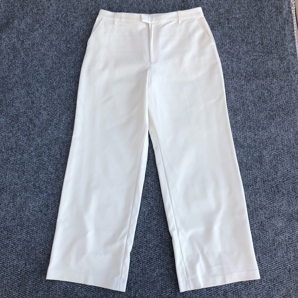 Good American woven 2.0 wide leg trouser pant size 15